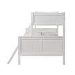 Picket House Furnishings Santino Over Full Bunk White