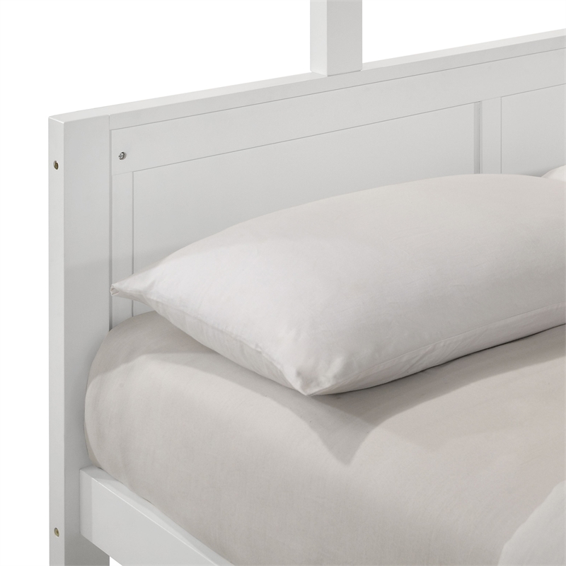 Picket House Furnishings Santino Over Full Bunk White