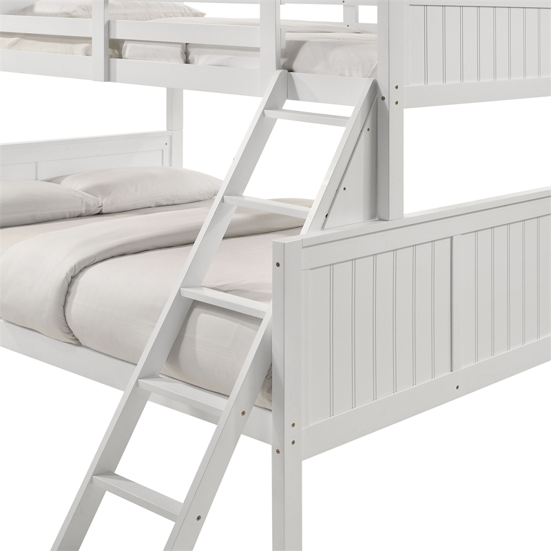 Picket House Furnishings Santino Over Full Bunk White
