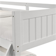 Picket House Furnishings Santino Over Full Bunk White