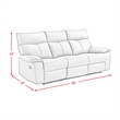 Picket House Furnishings Murray Motion Sofa in Aviarah Gray