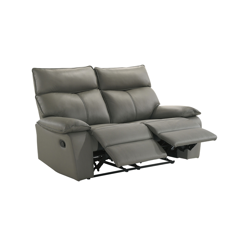 Picket House Furnishings Murray Motion Loveseat in Aviarah Gray