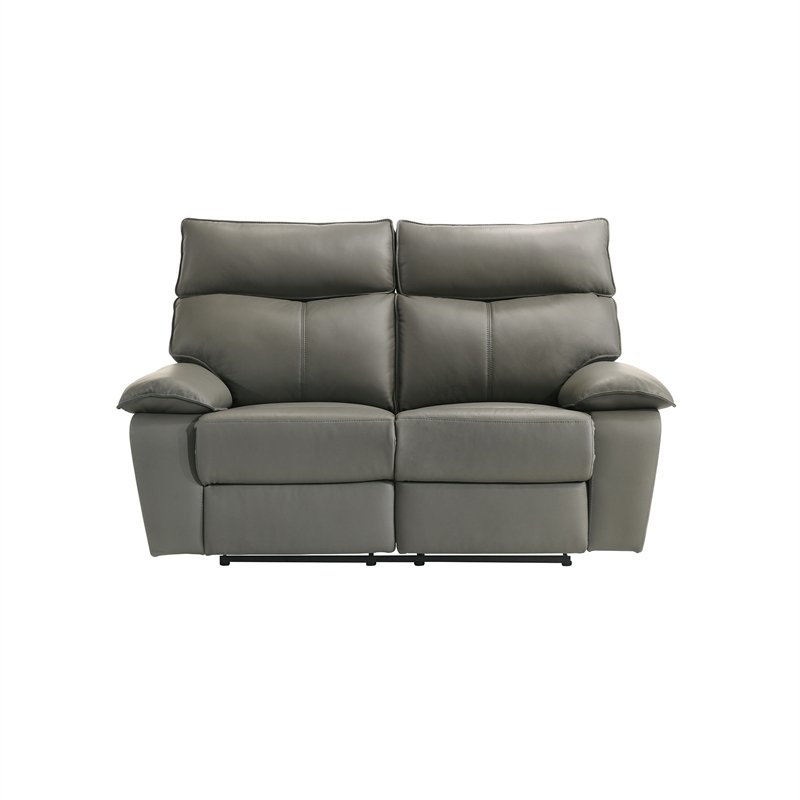 Picket House Furnishings Murray Motion Loveseat in Aviarah Gray
