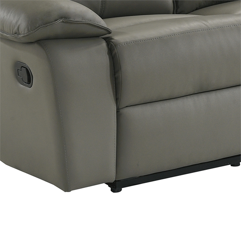 Picket House Furnishings Murray Motion Loveseat in Aviarah Gray