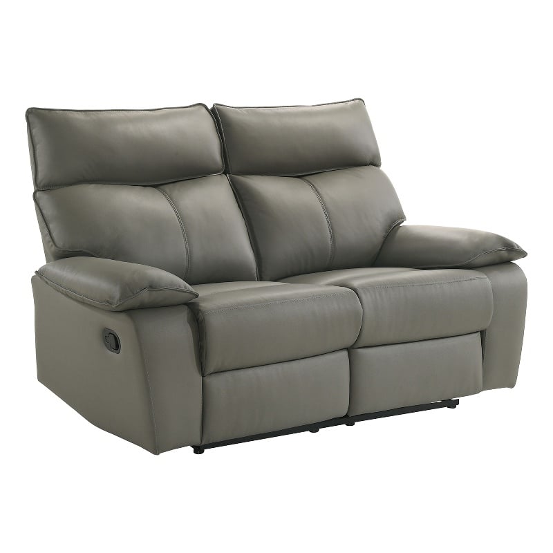 Picket House Furnishings Murray Motion Loveseat in Aviarah Gray