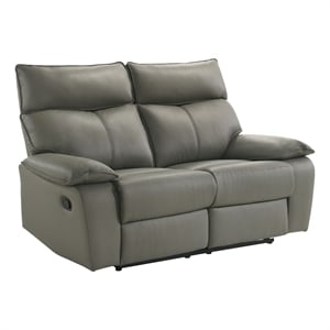 Picket House Furnishings Murray Motion Loveseat in Aviarah Gray