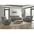 Picket House Furnishings Murray Motion Recliner in Aviarah Grey
