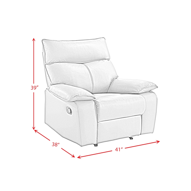 Picket House Furnishings Murray Motion Recliner in Aviarah Grey