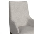 Picket House Furnishings Marietta Dining Host Chair Set - Gray Fabric in Brown