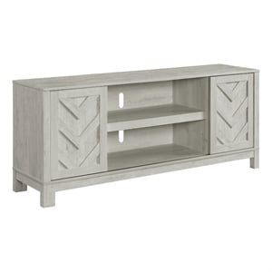 Picket House Furnishings Holmes 70&quot TV Stand with Sliding Door in White