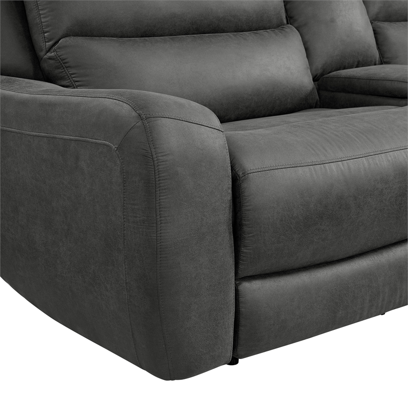 Picket House Furnishings Cutlass 6PC Sectional Set in Texas Granite