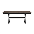Picket House Furnishings Lorraine 6PC Dining Set in Oak and Black
