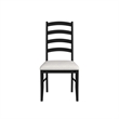 Picket House Furnishings Lorraine 6PC Dining Set in Oak and Black