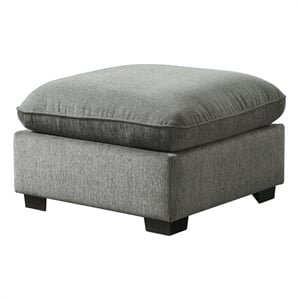 Picket House Furnishings Sloan Modular Ottoman in Nova Grey