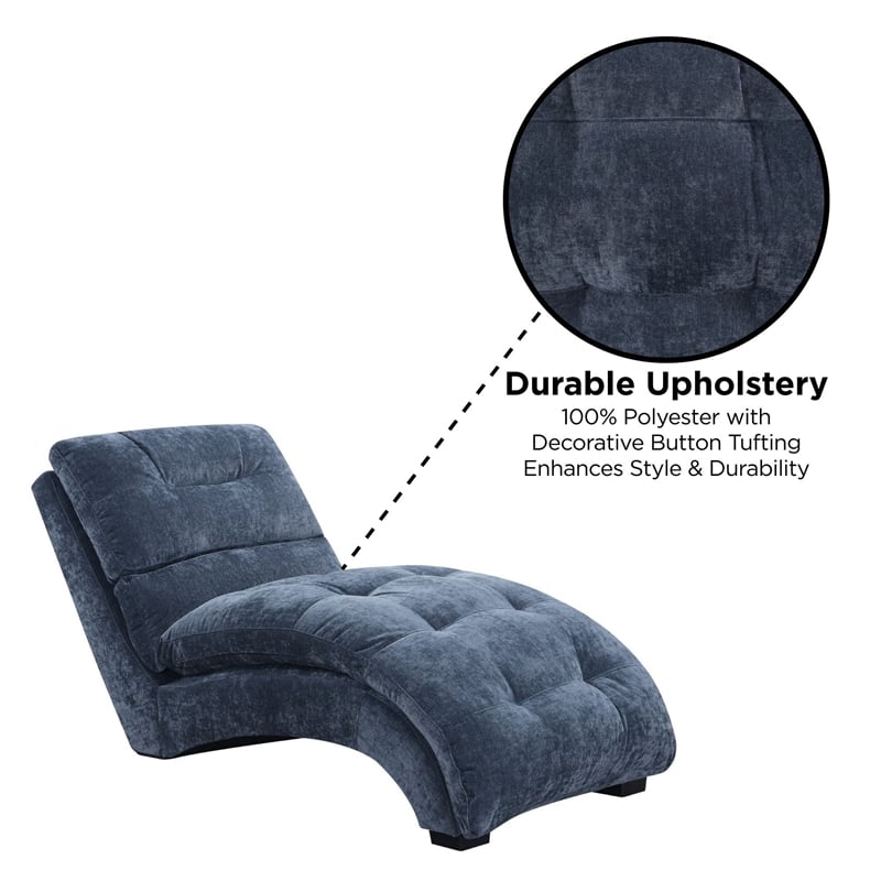 Picket House Furnishings Nicky Chaise (K/D) In Amigo Slate