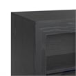 Picket House Furnishings San Andreas  Fireplace with Sound System in Black