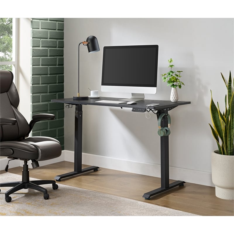 Picket House Furnishings Torres Adjustable Desk in Black - 3A Packing