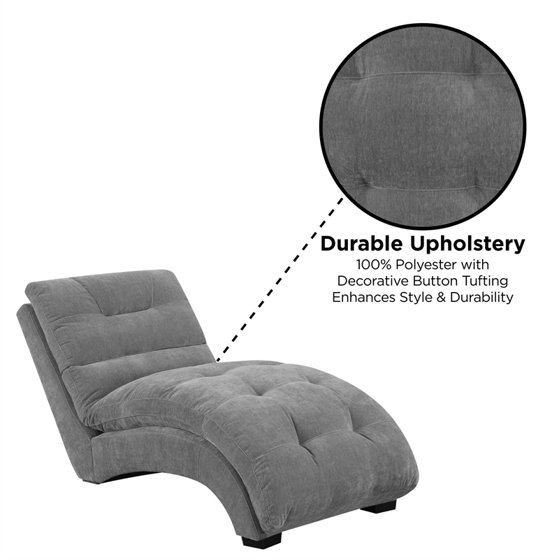 Picket House Furnishings Nicky Chaise (K/D) In Amigo Granite