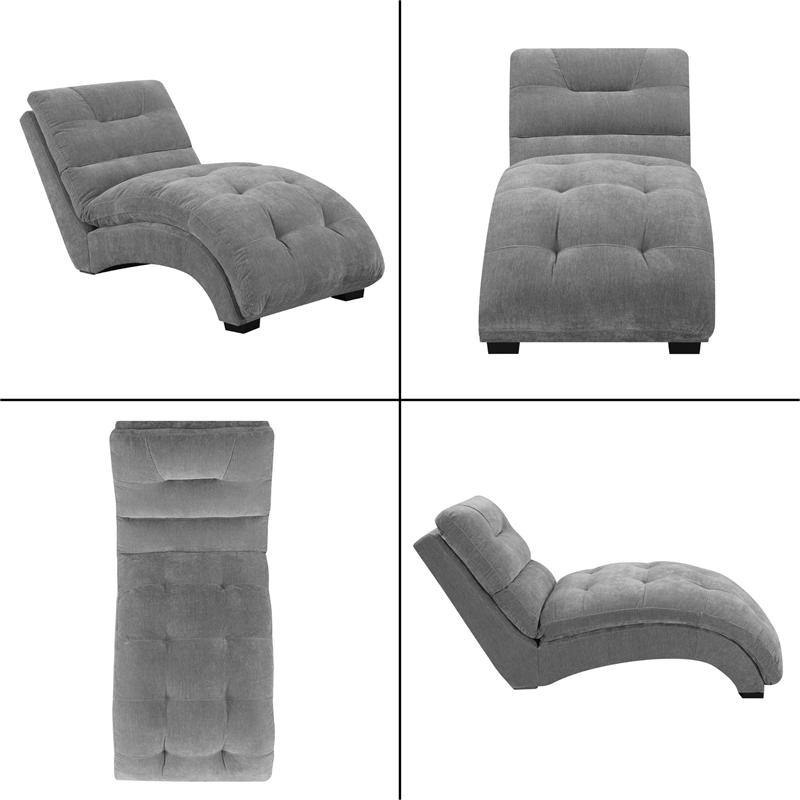 Picket House Furnishings Nicky Chaise (K/D) In Amigo Granite