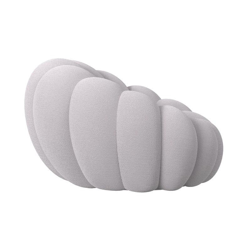 Picket House Furnishings Pumpkin Swivel Chair and Ottoman in Gray