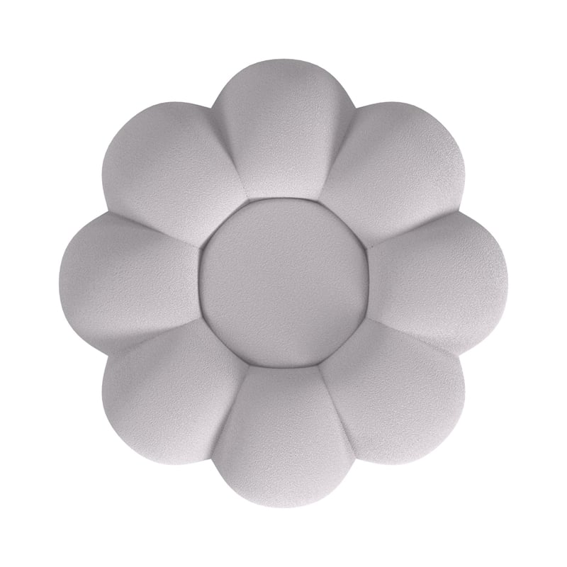 Picket House Furnishings Pumpkin Swivel Chair and Ottoman in Gray