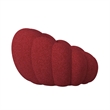 Picket House Furnishings Pumpkin Swivel Chair and Ottoman in Red