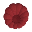 Picket House Furnishings Pumpkin Swivel Chair and Ottoman in Red