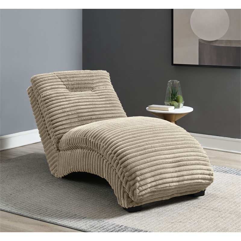 Picket House Furnishings Victoria Chaise in Masis Taupe