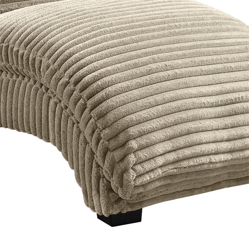 Picket House Furnishings Victoria Chaise in Masis Taupe