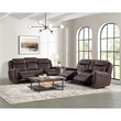 Picket House Furnishings Lynx Motion Sofa in Neono Brown