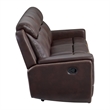 Picket House Furnishings Lynx Motion Sofa in Neono Brown