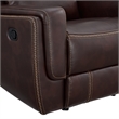 Picket House Furnishings Lynx Motion Sofa in Neono Brown