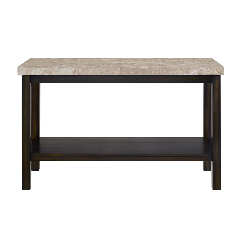 Picket House Furnishings Caleb Sofa Table w/ Marble Top