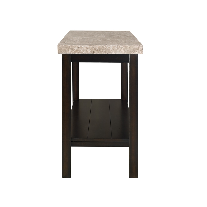Picket House Furnishings Caleb Sofa Table w/ Marble Top