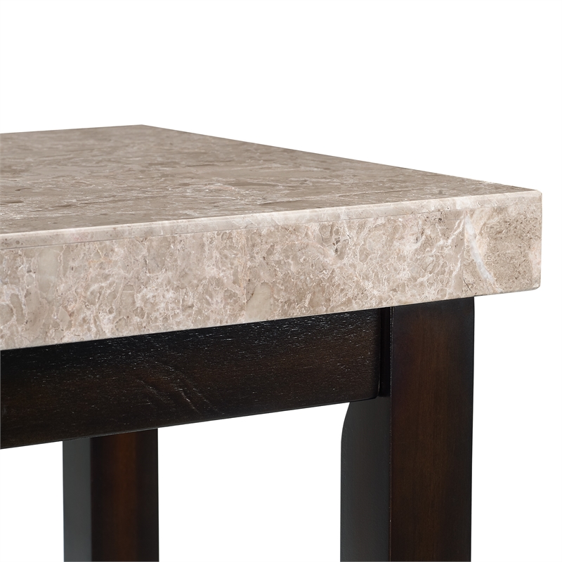 Picket House Furnishings Caleb Sofa Table w/ Marble Top