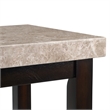 Picket House Furnishings Caleb Sofa Table w/ Marble Top