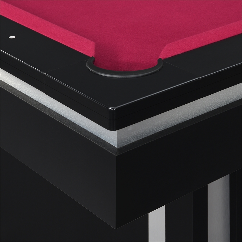 Picket House Furnishings Remy Billiard Table w/Burgundy Table Felt