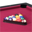 Picket House Furnishings Remy Billiard Table w/Burgundy Table Felt