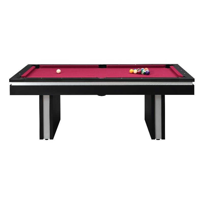 Picket House Furnishings Remy Billiard Table w/Burgundy Table Felt