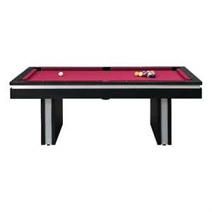 Picket House Furnishings Remy Billiard Table w/Burgundy Table Felt
