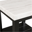 Picket House Furnishings Evie White Top End Table