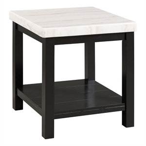 Picket House Furnishings Evie White Top End Table