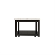 Picket House Furnishings Evie w/ White Top - Rectangular Coffee Table W/Casters