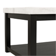 Picket House Furnishings Evie w/ White Top - Rectangular Coffee Table W/Casters