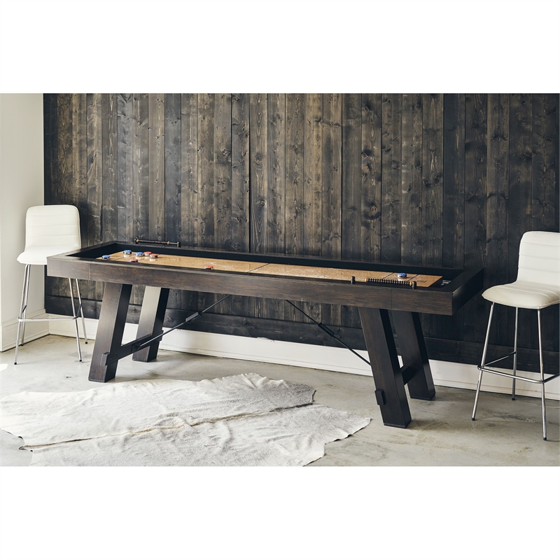 Picket House Furnishings Asher Engineered/Solid Wood Shuffleboard Table