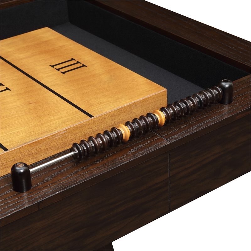 Picket House Furnishings Asher Engineered/Solid Wood Shuffleboard Table