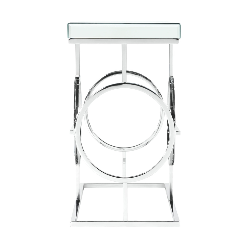 Picket House Furnishings Katie Rectangle Mirrored Sofa Table