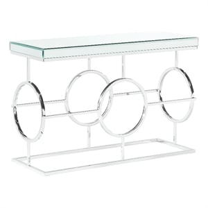 Picket House Furnishings Katie Rectangle Mirrored Sofa Table