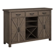 Picket House Furnishings Marietta Server in Medium Brown