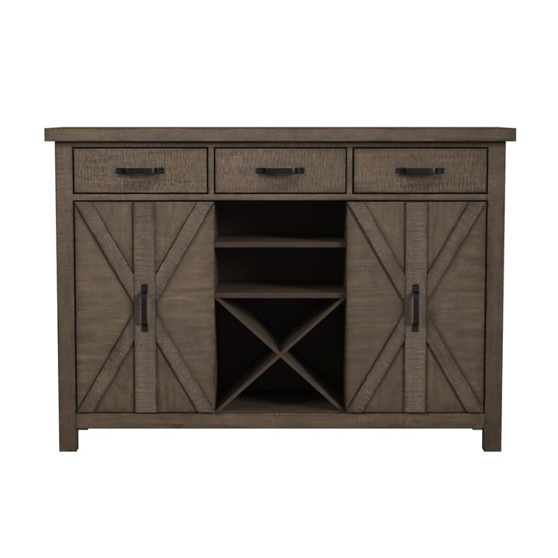 Picket House Furnishings Marietta Server in Medium Brown